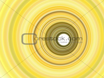 3d render abstract backdrop in multiple yellow