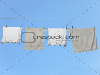 Underwear drying