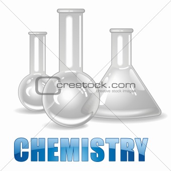 Chemical Bottles vector