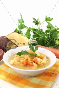 cooked Swede stew