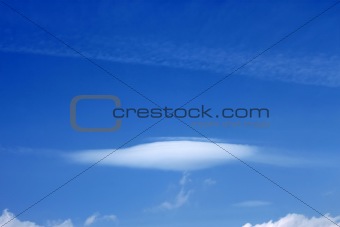 Light cloud as a plate