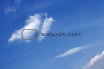 Various types of clouds