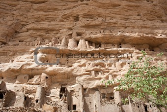 Ancient Dogon village, Mali (Africa).