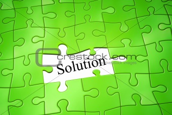 jigsaw puzzle solution