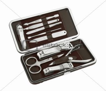 Tools of a manicure