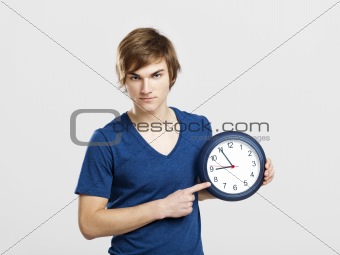 Clock man