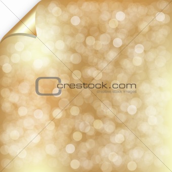 Gold Backgrounds With Bokeh