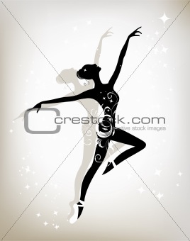Ballet dancer for your design