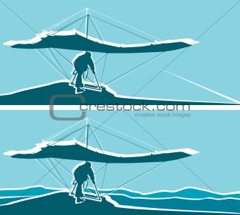 Hang glider
