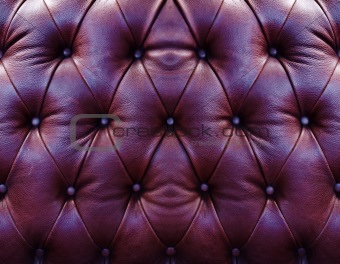 Dark red upholstery leather 