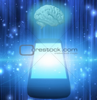 Smart Phone with Brain