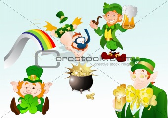 Funny St. Patrick's Day Vectors