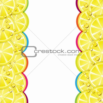 Slices lemon