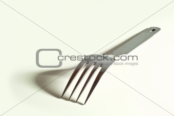 metallic fork 