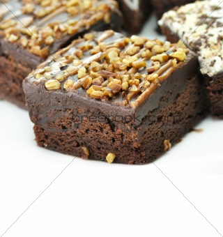 brownies close up
