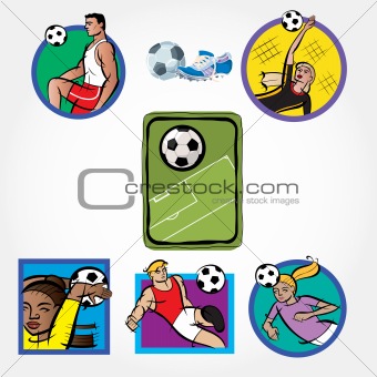 Soccer Set Icon