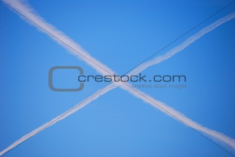 cross on sky