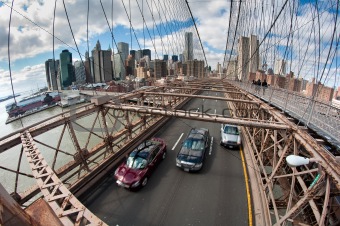 Brooklyn Bridge traffic