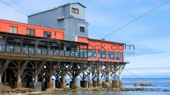 Restaurant on a Monterey California Pier