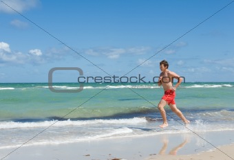 run along the coast