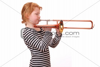 Trombone player