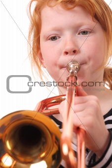 Trombone player