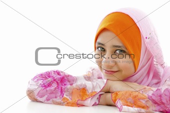 Pretty Muslim Woman