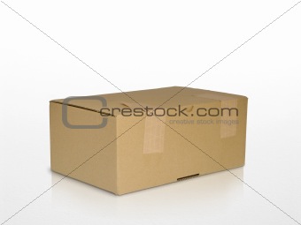 old carton box