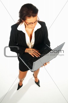 Sexy business woman