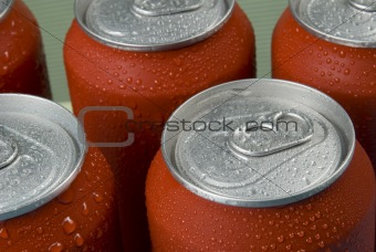 Red cans