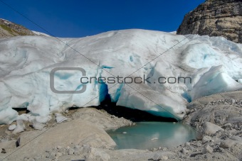 Nigardsbreen Glacier in Norway