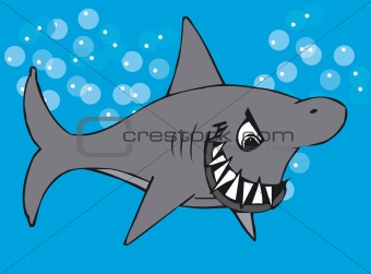 Toonimal Shark-Vector