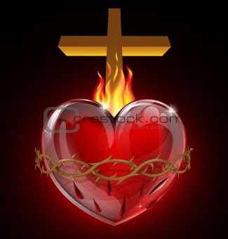 Illustration of the Sacred Heart