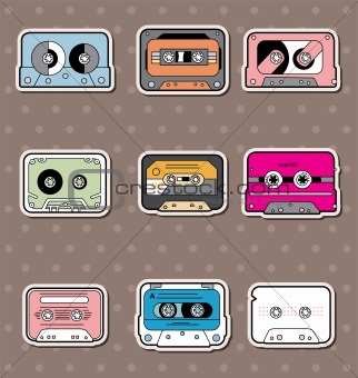 music Tapes stickers