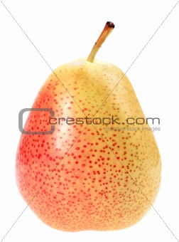 Single a orange fresh pear