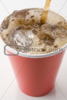 Cola In Paper Cup