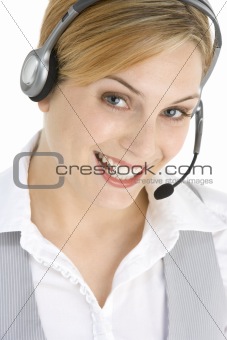 Attractive Customer Services Representative