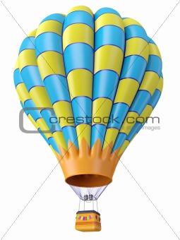 Multi-colored balloon 