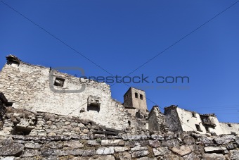 Ruins of Esco in Spain