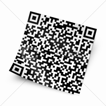 Label with QR code