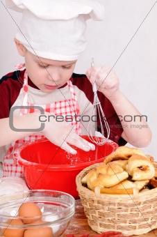 child cook