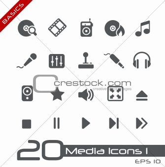 Media Icons // Basics