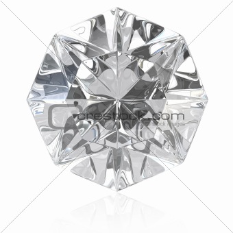 Single cut diamond