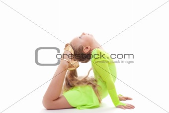 Girl-acrobat