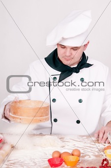 chef in uniform