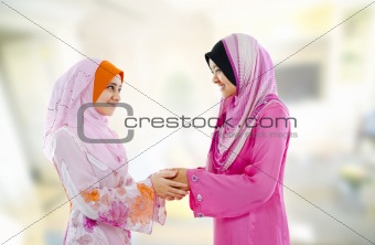 Muslim greeting