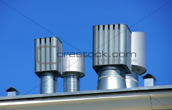 Ventilation on a roof