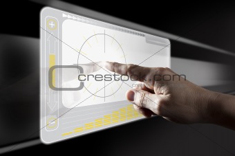 Finger Touching Digital Touch Screen