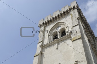 medieval church steeple