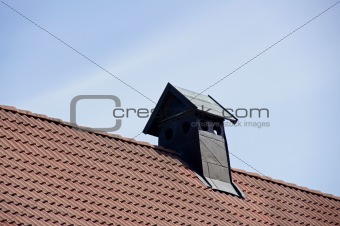 Pipe and roof